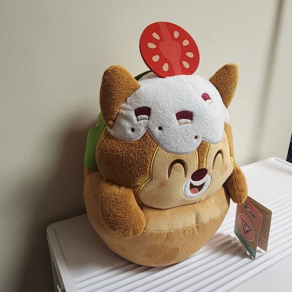 Disney Munchlings Chip 'n Dale Falafel Pita Pocket Dale Street Food Plush - Picture 3 of 11